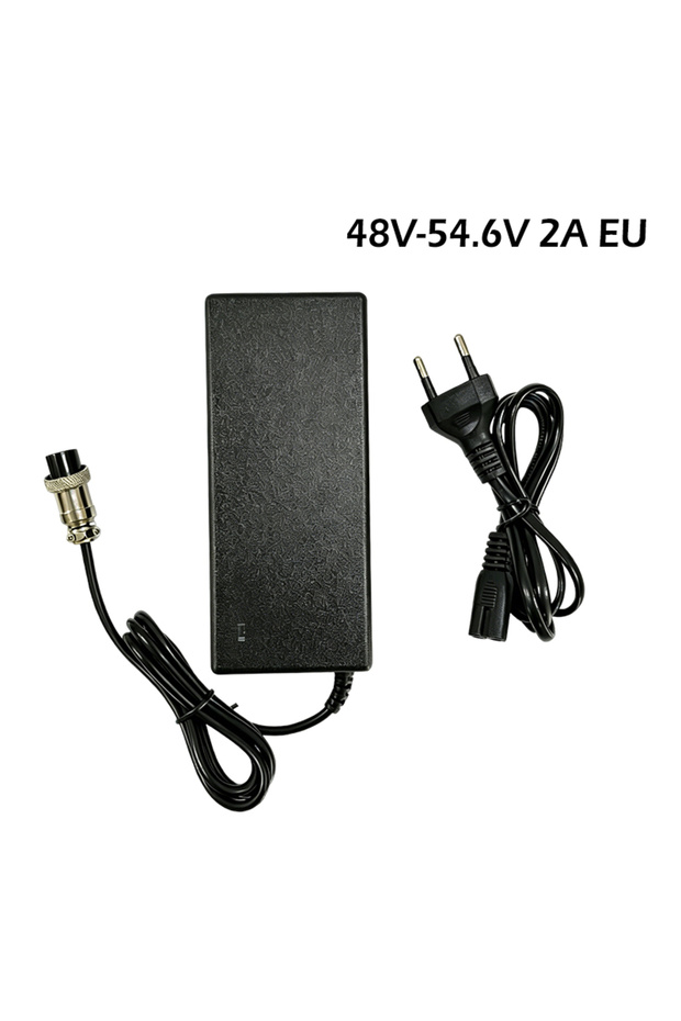 48V 54.6V 2A EU 48V 54.6V 2A Lithium Battery Charger With 12mm-3pin Connector For Kugoo M4/M4 Pro,Sm