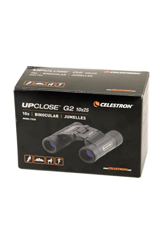 منظار UpClose G2 10x25 بعدسات متعددة الطبقات لمراقبة الطيور والحياة البرية والمناظر الطبيعية والصيد، منظار ذو عدسات مخروطية للمبتدئين، يتضمن حقيبة حمل ناعمة