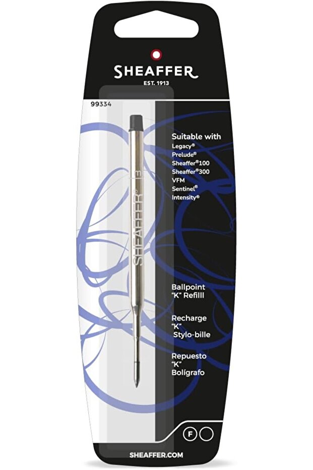 K Style Ballpoint Refill (Fine) Black
