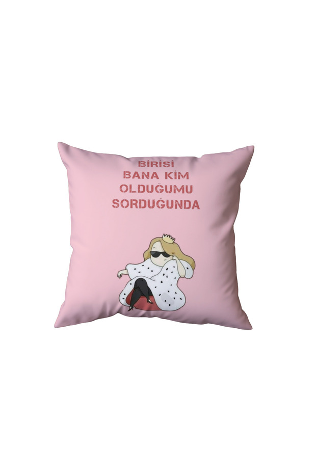 Pillow When Someone Asks Me Who I Am, It's Fun Gift
