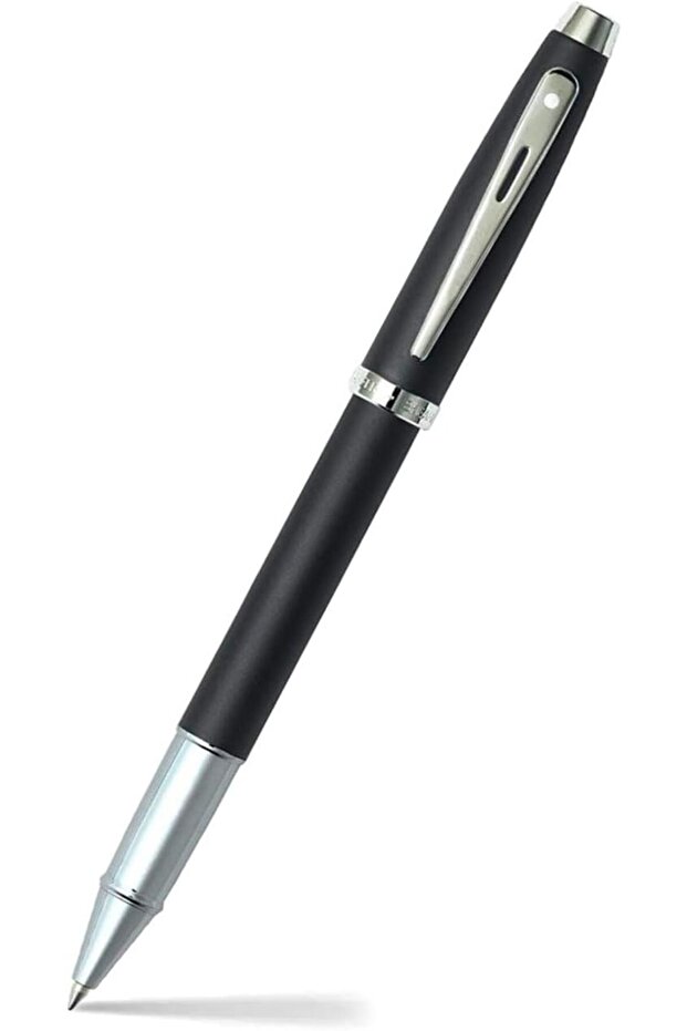 100 Nickel Trim Rollerball, Matte Black Cap & Barrel (E1931751-30)