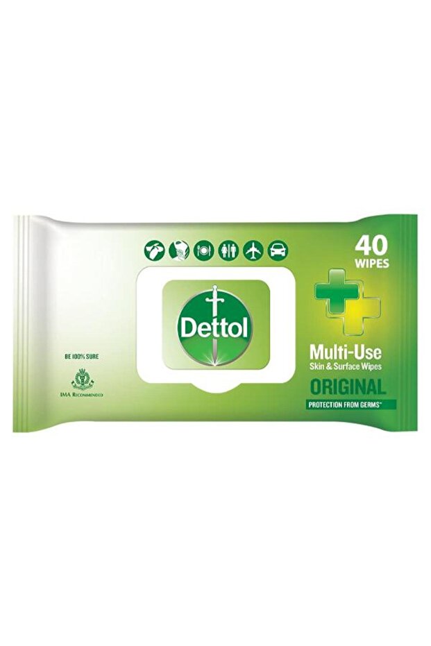 SKIN & SURFACE WIPES 40 WIPES