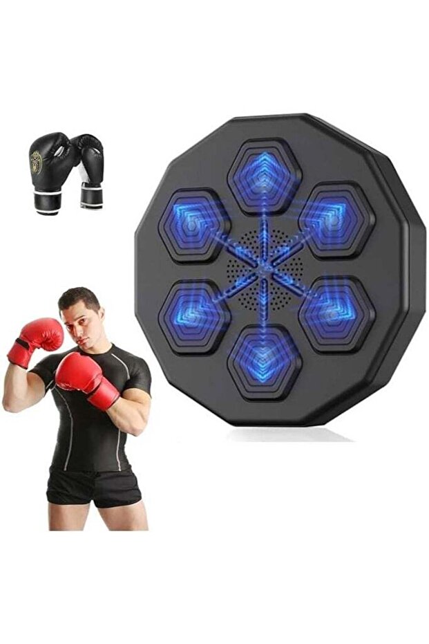 Music Boxing Machine Wall Mounted, Home Smart Boxing Equipment Electronic Boxing Bag