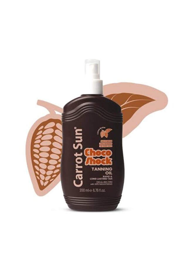 CHOCO SHOCK TANNING OIL 200ML