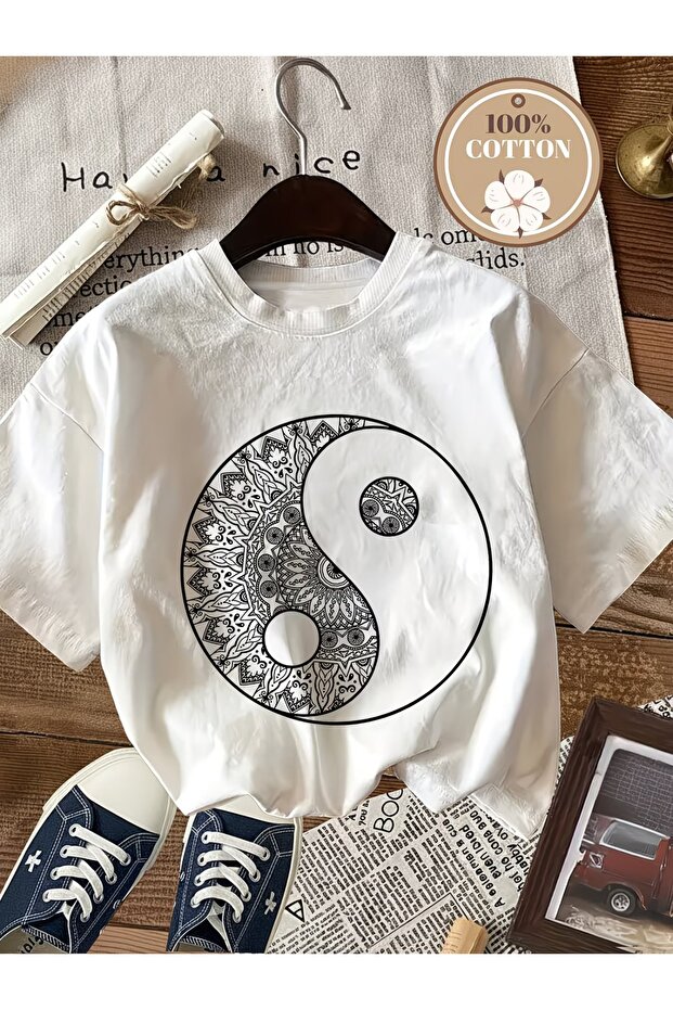 Unisex Comfortable Fit Tshrit Mixed Printed Tshirt