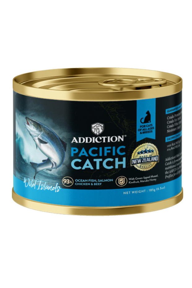 Wild Islands Pacific Catch Ocean Fish & Salmon Canned Cat Wet Food 185G