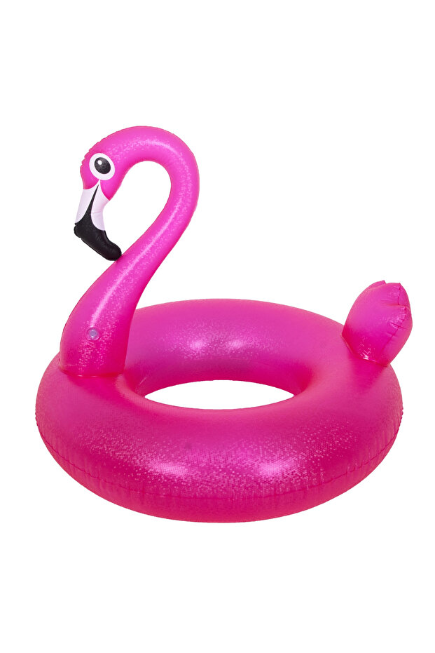 Flamingo Inflatable Pool & Beach Float Swim Ring, PVC