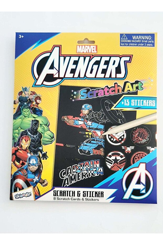 Avenger Scratch Scribble