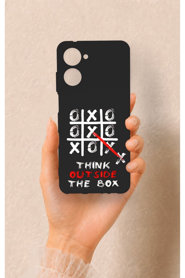 Realme 10 Compatible Out Side the Box Patterned Silicone Case