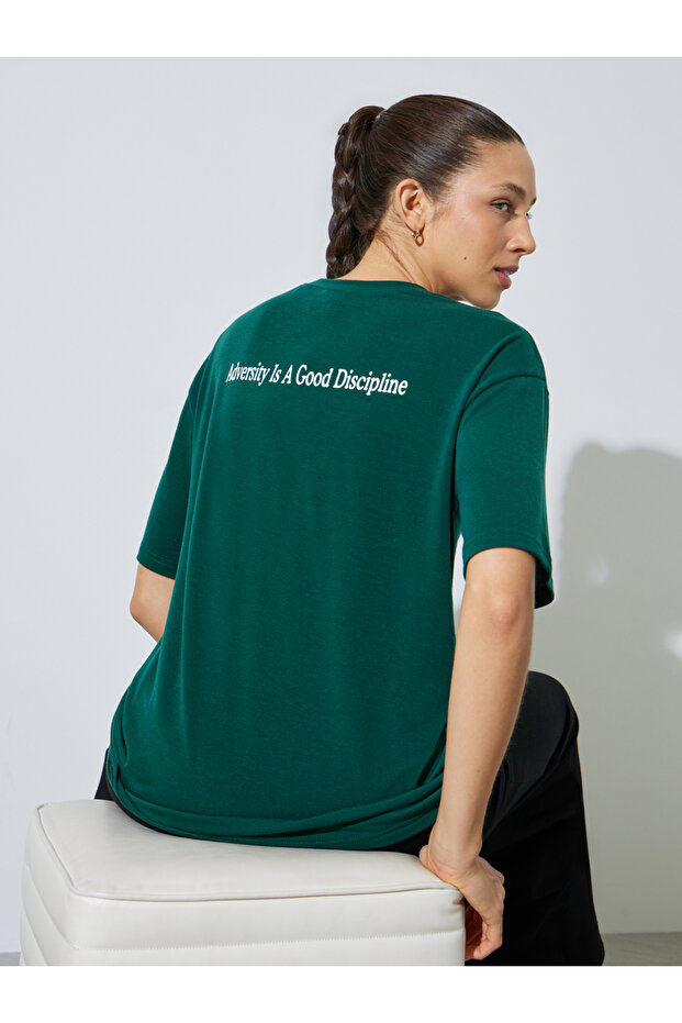 Slogan Oversize T-Shirt