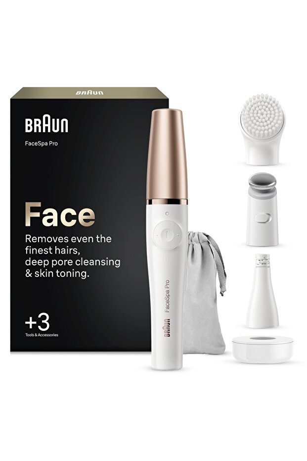 FaceSpa Pro Yüz Epilatörü, + 3 Ekstra, 911