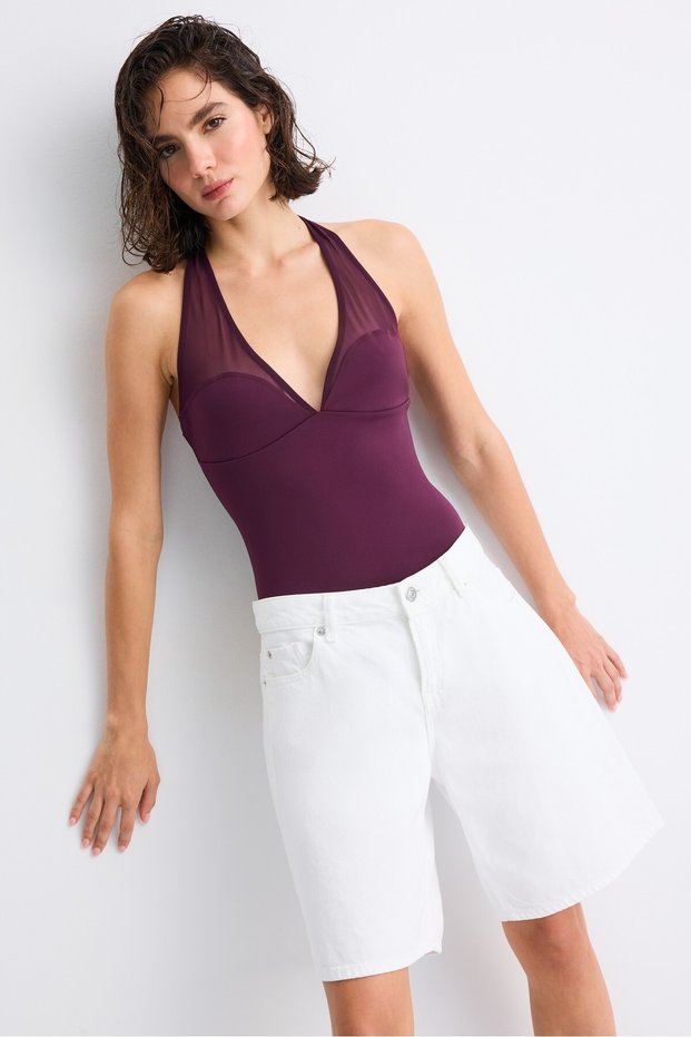 Halter yaka file body