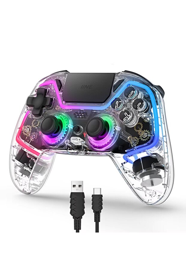 وحدة تحكم لاسلكية IINE لـ PS4 وأجهزة الكمبيوتر، جهاز تحكم للنينتندو سويتش 2/1 وأندرويد وiOS وويندوز - 1