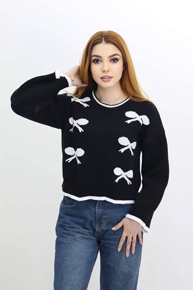 Triko crop kazak