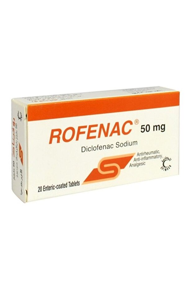 Rofenac Pain Relief and Tablets, 50Mg, 20S