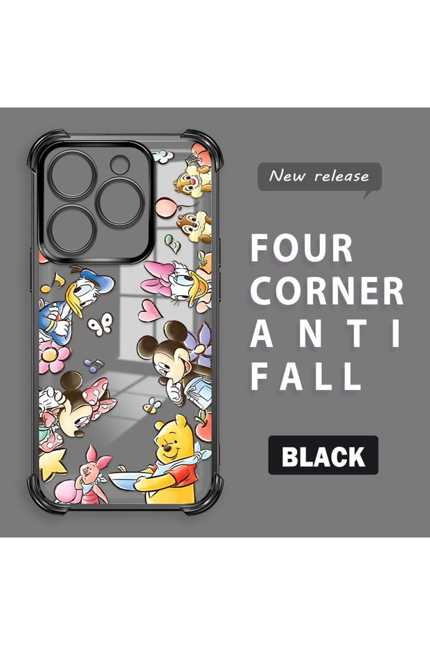 Tecno Spark 20/20C Compatible Transparent Back Four-Corner Reinforced Impact Protection Silicone Case