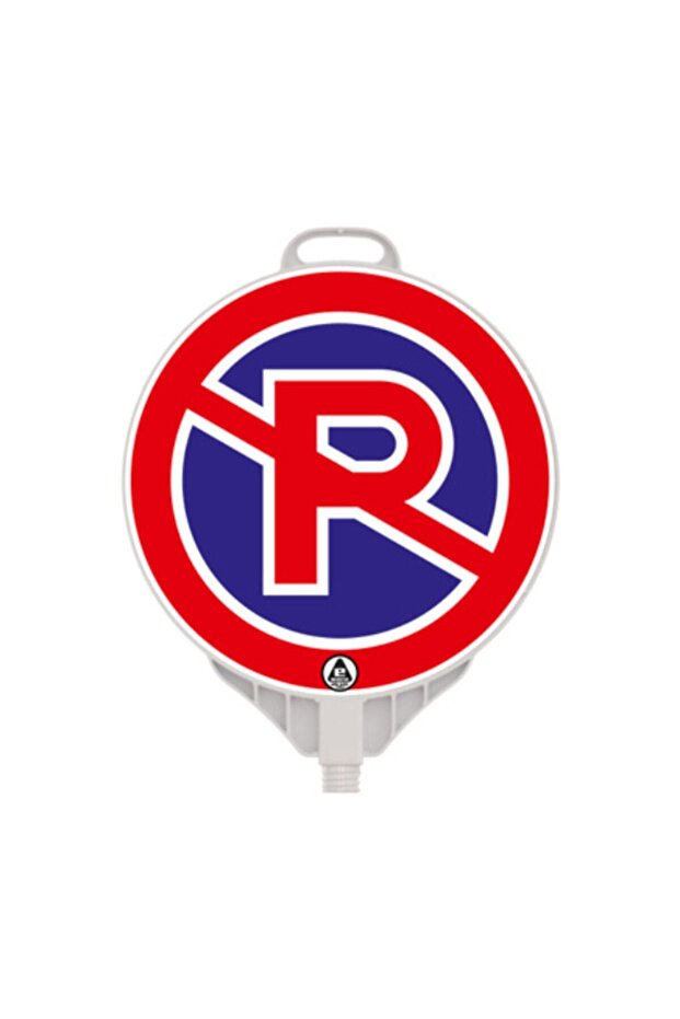 Round Warning Sign (Two Way Warning) - Evelux No Parking