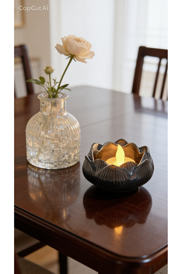Candle Holder & Decorative incense bottle