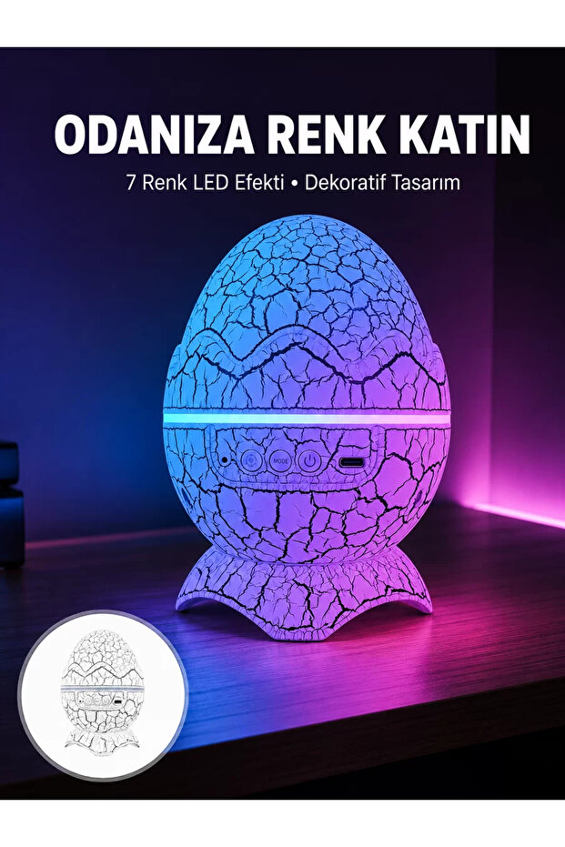New Generation Multi-Mode Night Light - 7-Color Star Effect and Laser Atmosphere