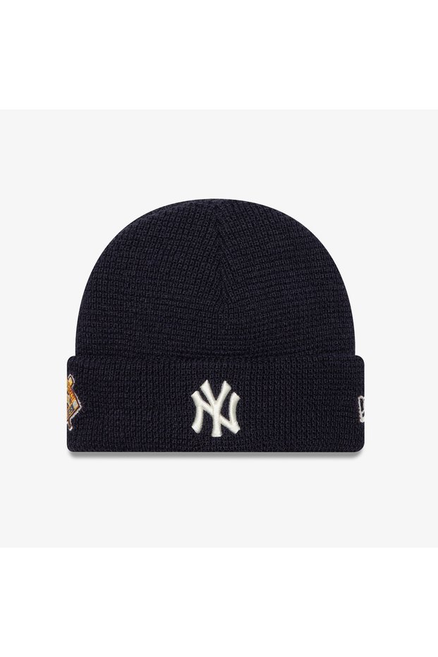 Navy Blue Cuff Beret - Neyyanco Nvy Men