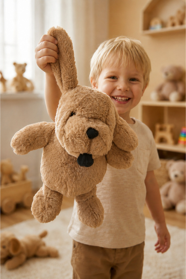 Premium Plush Shaggy Dog (30 Cm.)