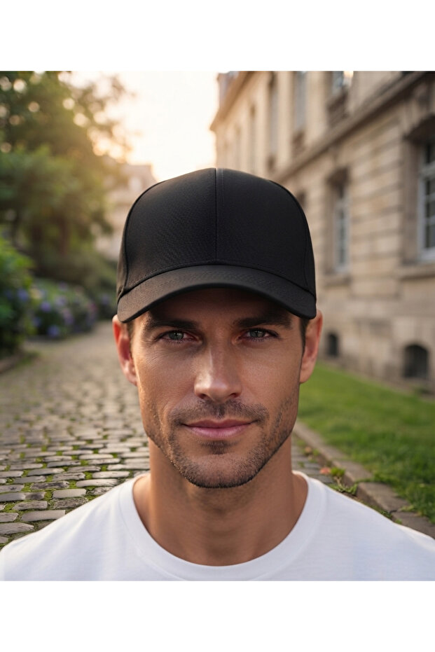Simple and Stylish Adjustable Velcro Back Sun Protection Cap/Hat Suitable for 4 Seasons