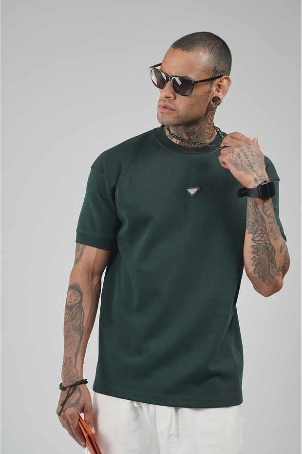 Trend Biz Ribbed Double Face Regular Fit T-Shirt