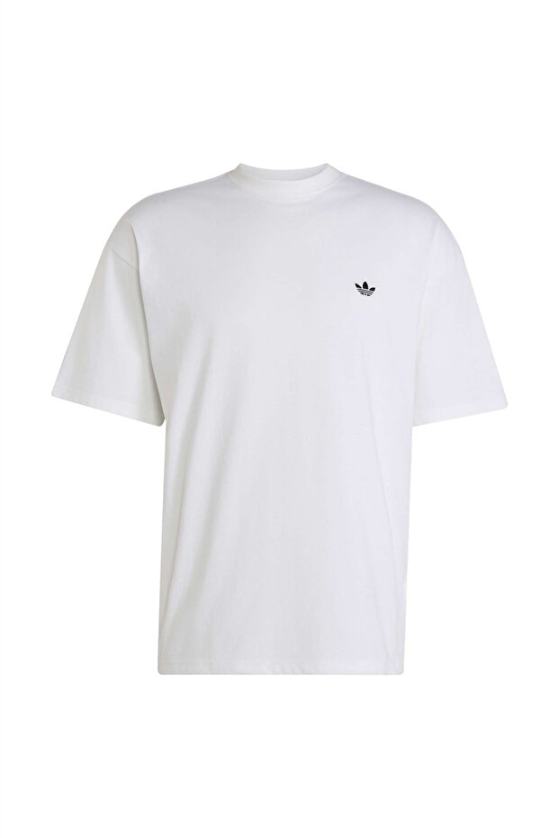 Trefoil Essentials Loose Tee Men's Casual T-Shirt Ks7394 White