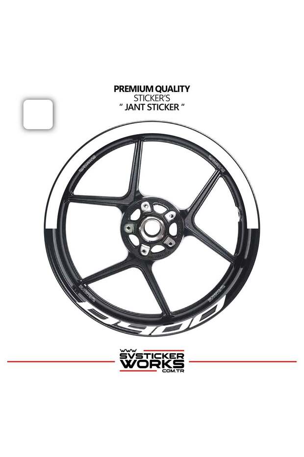 Bajaj Dominar 400 Wheel Rim Strip – Half Rim Cover & D400 Lettering Sticker Set