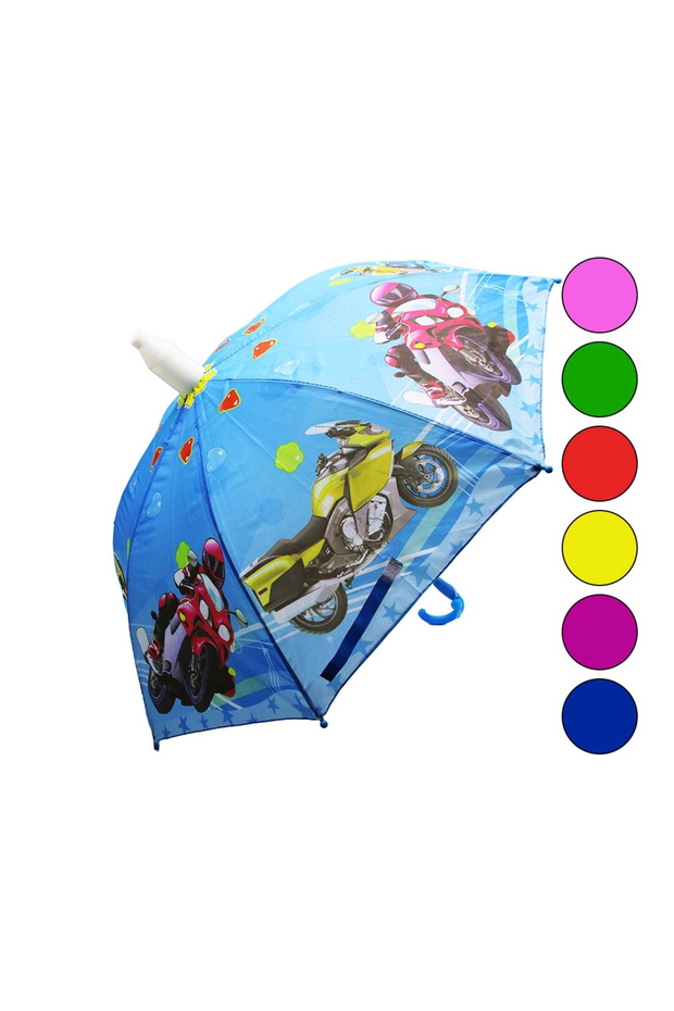 Children's Umbrella - with Cup - with Whistle - 8 Ribs