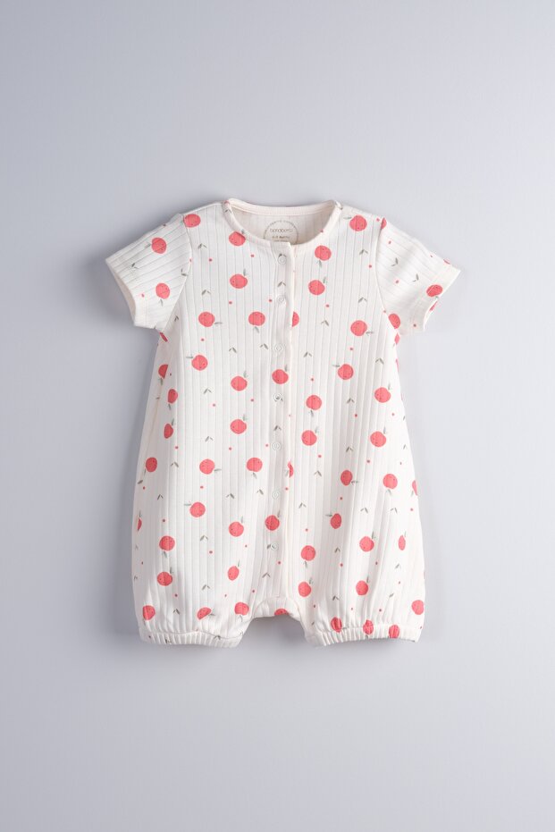 100% Cotton Baby and Child Balloon Jumpsuit (Apple)