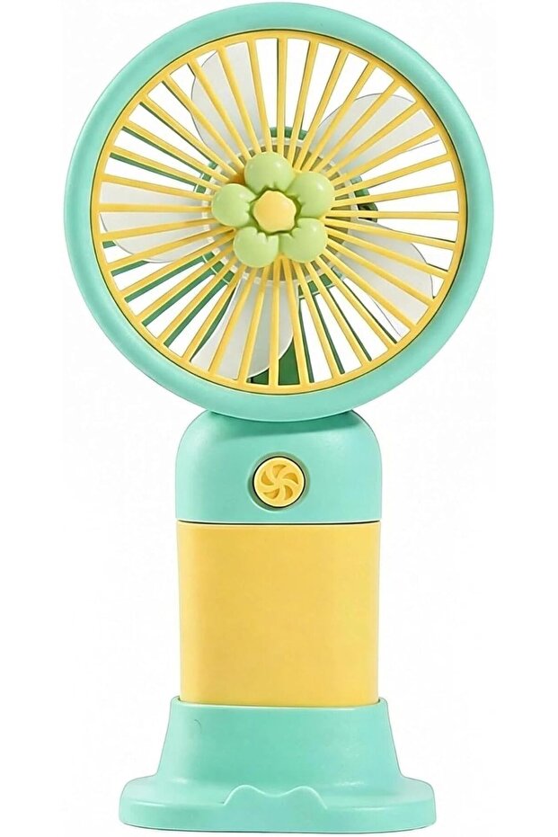 Handheld fan, flower - shaped handheld desktop fan, rechargeable mini portable fan, USB rechargeable handheld fan, an essential handheld cooling...