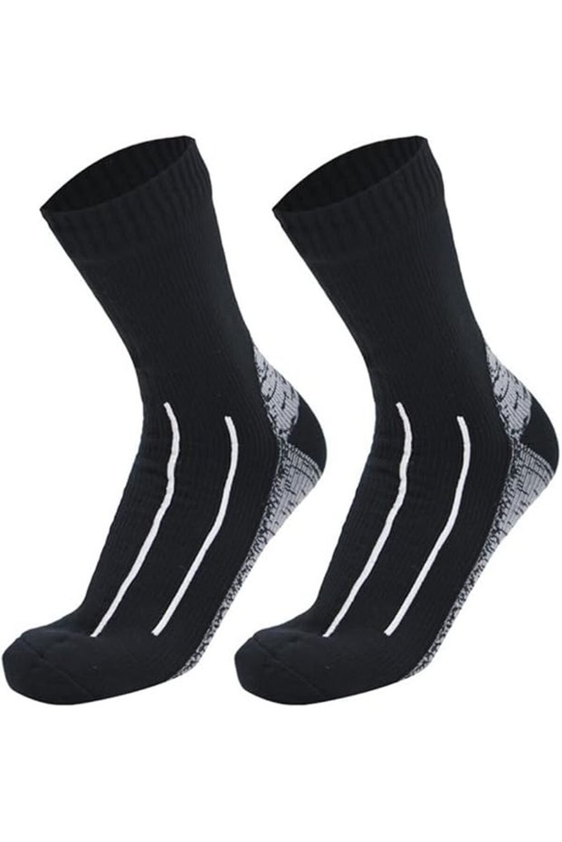 Waterproof Outdoor Socks - Breathable Hiking, Running, Cycling & Water Sports Socks - Ultimate Comfort - Size L (43-47)