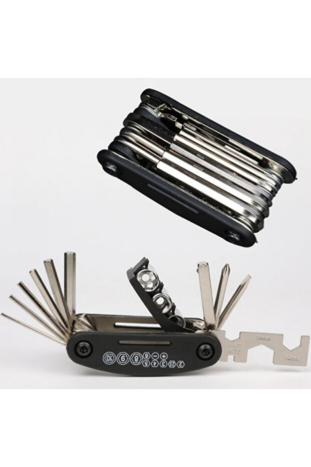 16-in-1 Multi-functional Mountain Bike Tool/Internal and External Hex Wrench/Comprehensive Cycling Gear