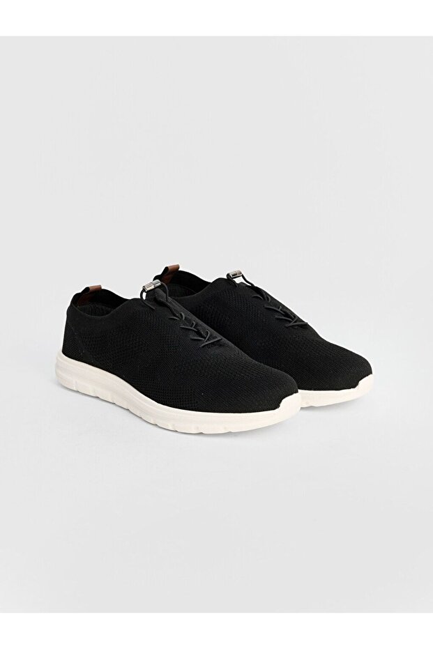 Lcw Steps Men's Black Mesh Detailed Sneakers