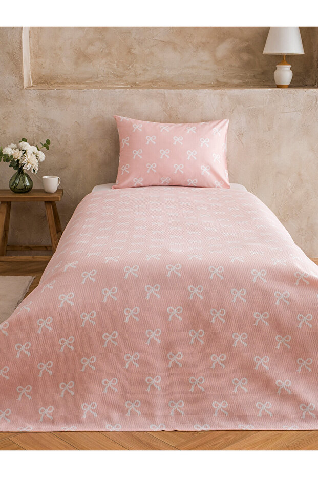 Nevavm Fiyonk Patterned Single Pique Set with a Difference