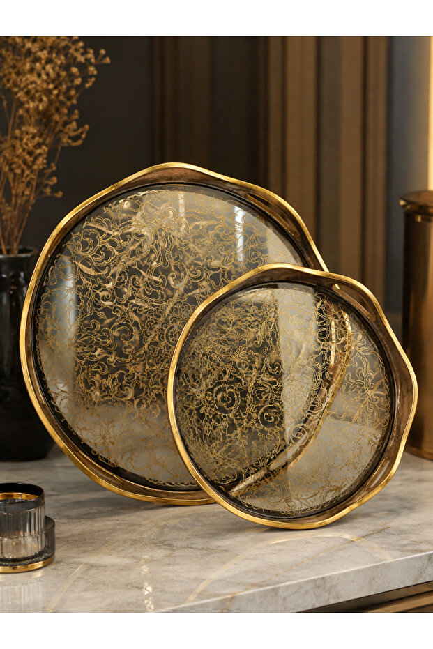 Twinkle 2-Piece Tray 39 cm and 34.5 cm