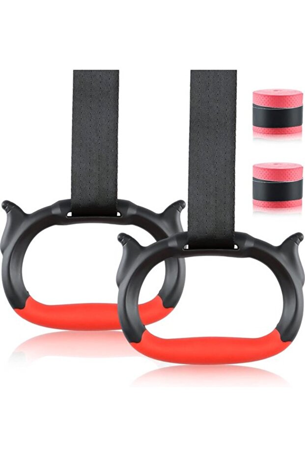 Gymnastic rings.