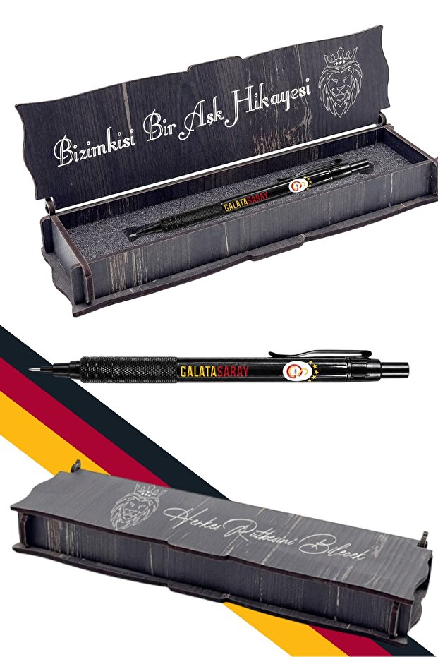 Metal Body 07 Versatile Pen with Wooden Box as a Gift