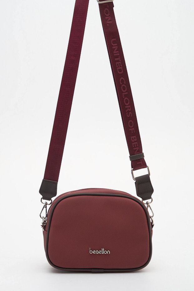 Benetton Women's Crossbody Bag Bordo-Brown Bnt1925