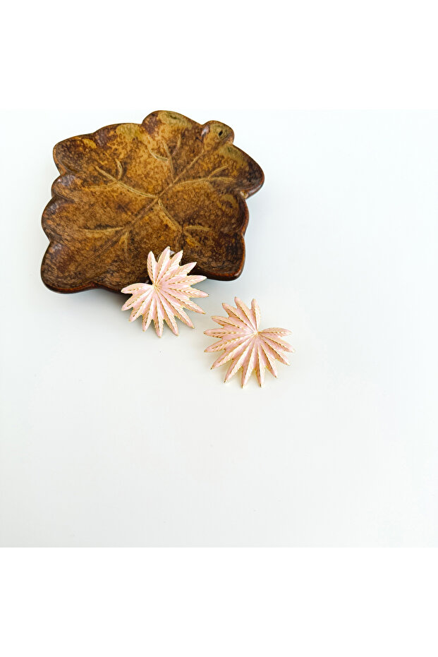 Malorie Pink Steel Earring | Steel Earrings