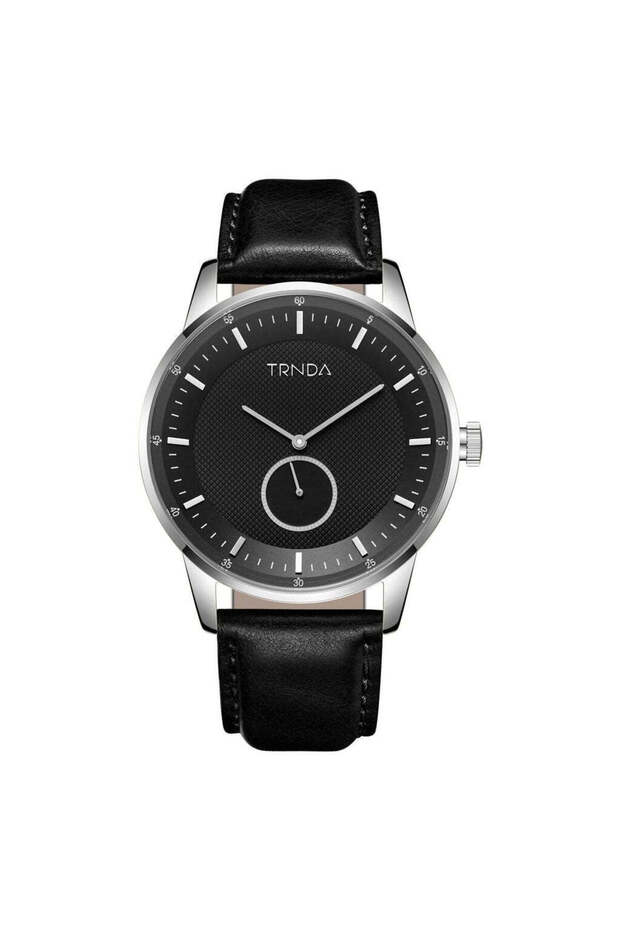 Men's Stainless Steel Watch, Black Dial | Trn-Ss43-Bk