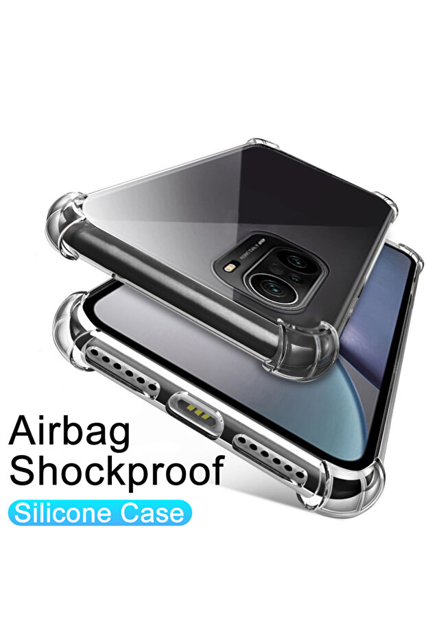 Redmi Note 9 Pro Airbag Shockproof Silicone Case For Redmi Note 10 10S 7 8 9 9S 7A 8A 9A 9C Poco F