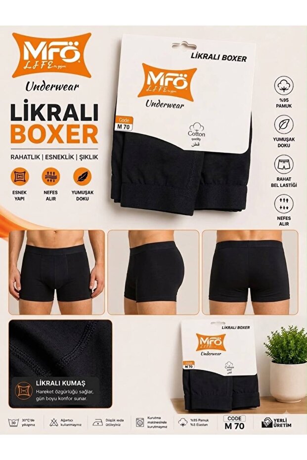 Likralı Boxer
