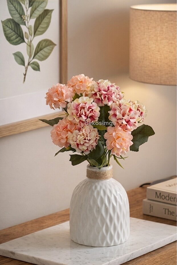 Artificial Hydrangea Bouquet 30 cm Arrangement Garnish