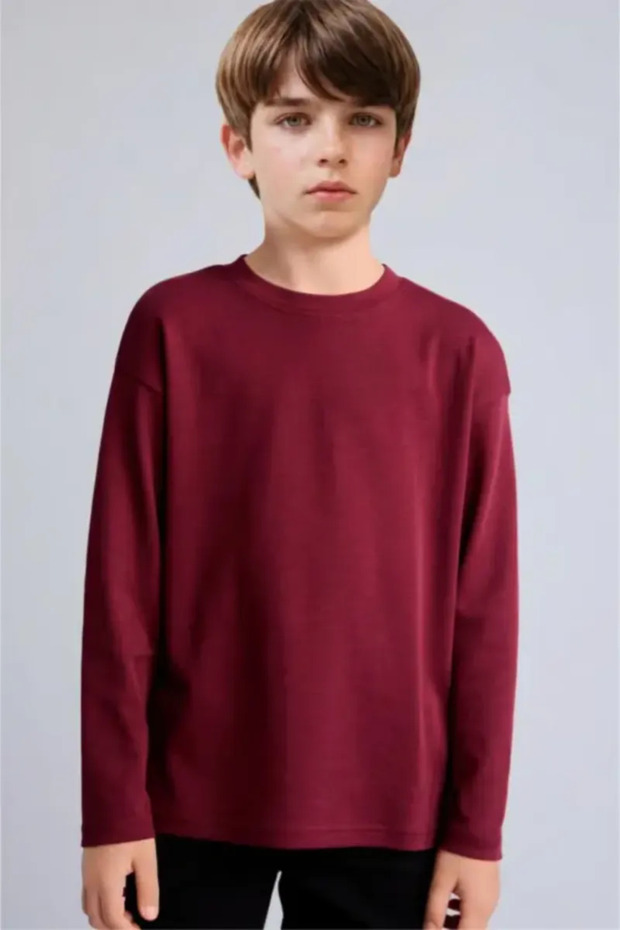 Long Sleeve Boys' Sweatshirt E9661A8/Br194