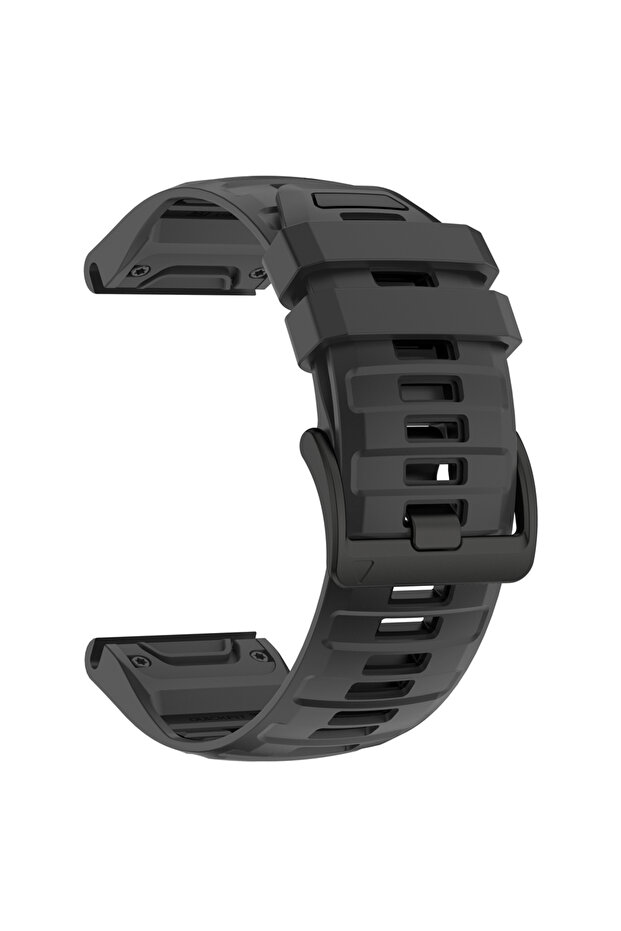 QuickFit 26mm Carbon Black Black 2Pcs 26mm 22mm Fenix8 WatchBand For Garmin Fenix 8 Pro 47mm 51mm E