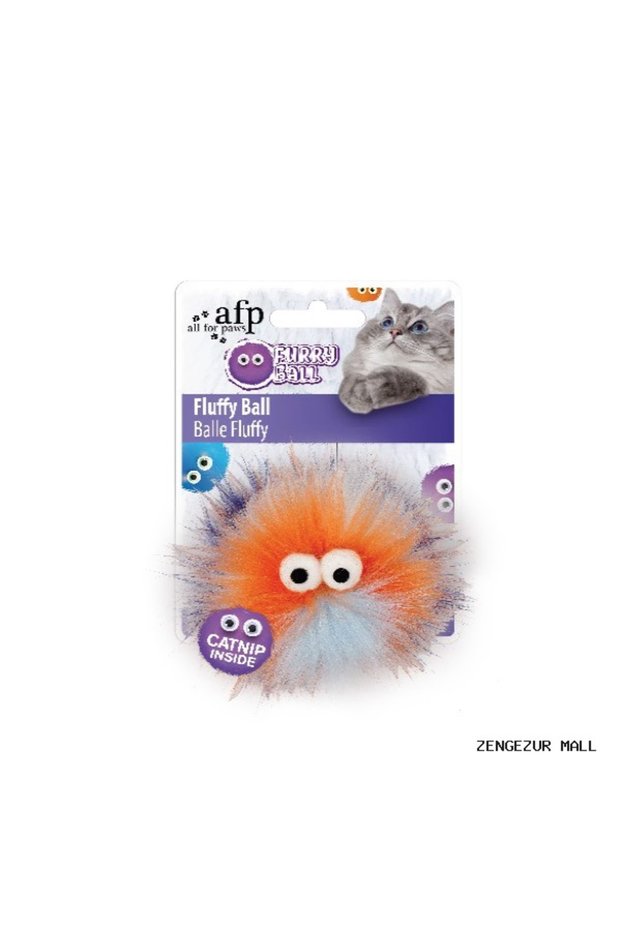 Zengezur Furry Ball - Furry Colorful Ball (174018) Toy Orange