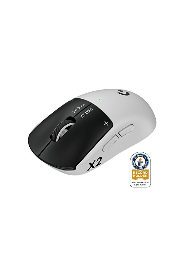 G Pro X2 Superstrike Kablosuz Oyuncu Mouse Beyaz 910-007777