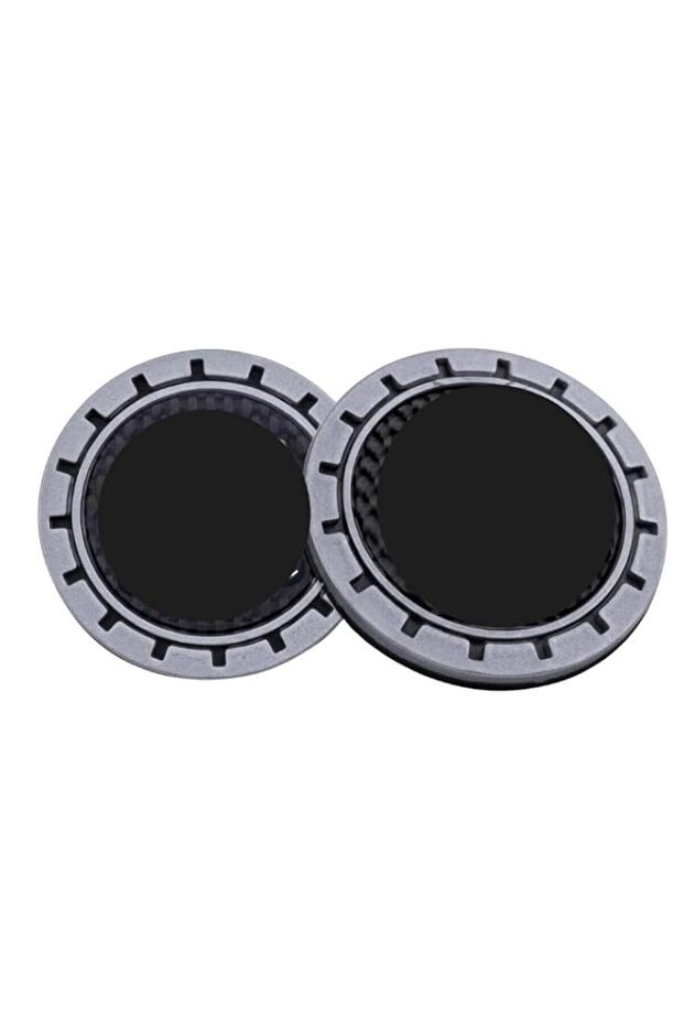 2 Pcs Silicone Car Coasters - Non-slip Durable Cup Holder Coaster (Compatible with Porsche)